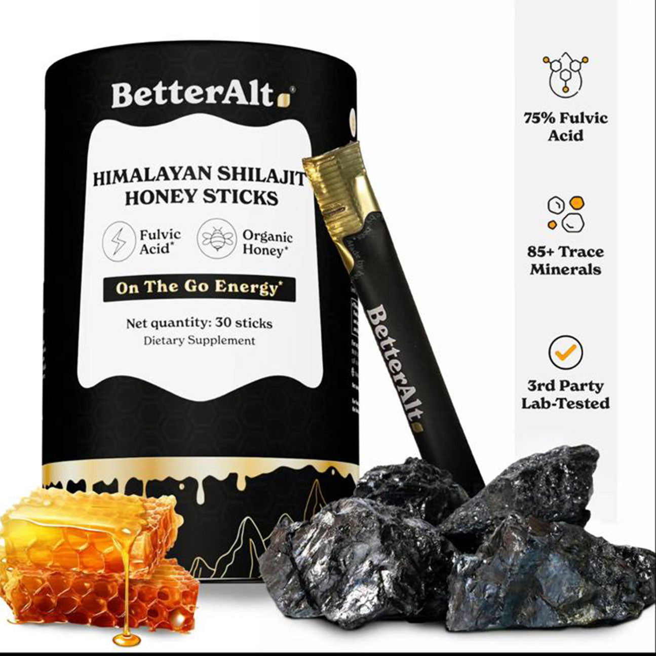 Shilajit Honey Sticks