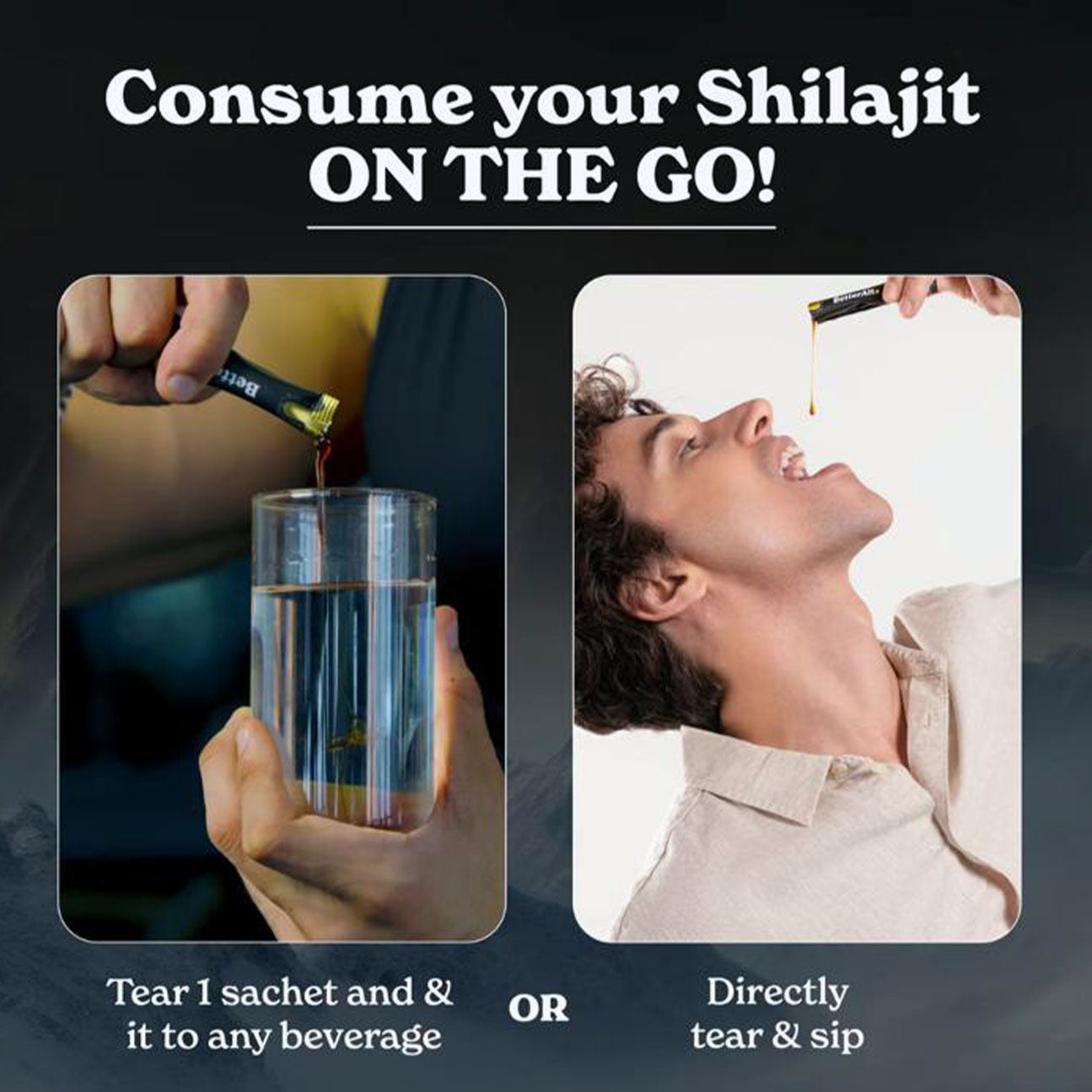 Shilajit Honey Sticks