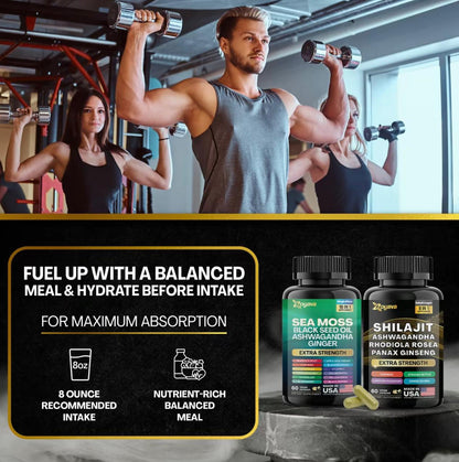Sea Moss + Shilajit Extra Strength Bundle
