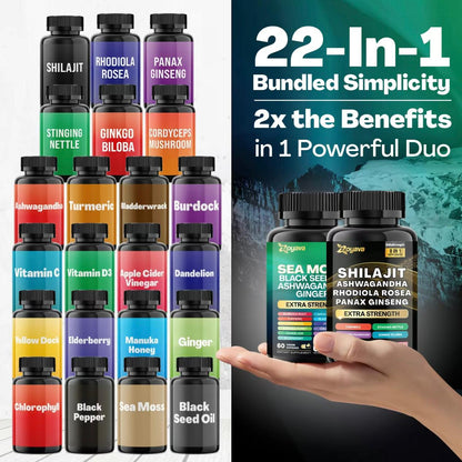 Sea Moss + Shilajit Extra Strength Bundle